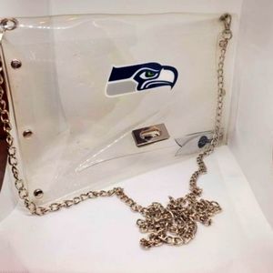 Seahawks Mini Shoulder Bag Clear Stadium Friendly